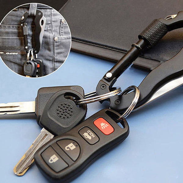 5 in 1 Multi Function EDC Carabiner