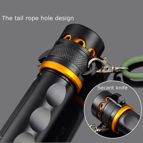 2500Lm XML T6 Flashlight