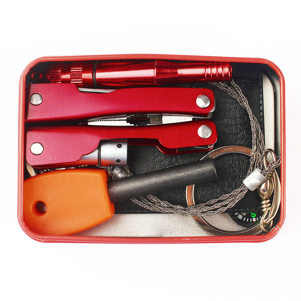 Self Help Outdoor Camping Emergency Box Kit Set
