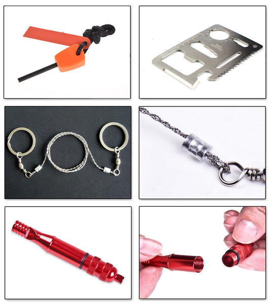 Self Help Outdoor Camping Emergency Box Kit Set